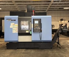 Daewoo Doosan #DNM-350/5AX, CNC vertical machining center, 5-Axis, Fanuc i, 23.6" X, 25.7" Y, 19.6" Z, 12000