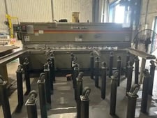 1/4" x 12' Accurshear #625012, power squaring shear, 36" back gauge, 20 HP, 20 SPM, 2022