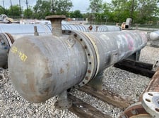 1215 sq.ft., 142 psi shell, 152 psi tubes, Exchanger Repair Service Inc., national board: 487; sn: 4085; 27"