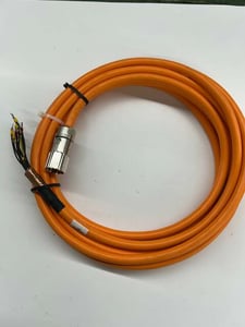 Lenze Servo Motor Power Cable 1-000000-03357 7 m, 4x1.5 + 2x2x0.75 mm2, M23 Connector to Flying Leads