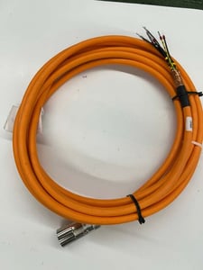 Siemens Servo Motor Power Cable 1-000000-03357 7M, 4x1.5 + 2x2x0.75 mm2, M23 Circular Connector to Pigtail