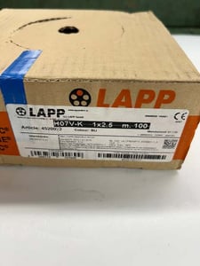 Lapp Hook-Up Wire 4520022 2.5 mm2, 14 AWG, 100 m