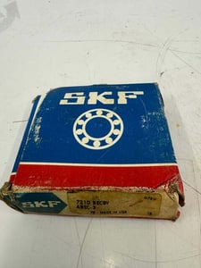 SKF 7210 BECBY Angular Contact Ball Bearing - 50mm ID x 90mm OD x 20mm Width - New m00189