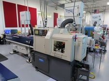 Nomura #NN-16SB6-Type-3, CNC Swiss Type Automatic Screw Machine, 10k RPM, 3 HP, 16mm x 160mm max, Mitsubishi