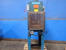 Multipress Corporation #WR87S-C-257, Hydraulic Press, 8" x 4" capacity, 1930 psi, 1725 RPM, 208-230/460 V