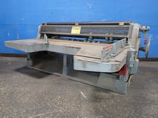 96" S & S Corrugated Paper Machinery #9875, Slitter/Scorer
