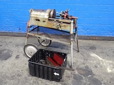 Ridgid #535, Pipe Threader w/Tooling, 10" x 7" Size, 7.5" 3-Jaw Chuck, 8" 4-Jaw Chuck, 115 V