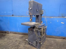 19.5" Powermatic #87, Vertical Band Saw, 1/2" Blade, 24" x 24" Table, 1755 RPM, 230/460 V