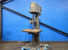 Edlund Machinery Co. #2F1S, Drill Press, w/Foot Switch, 26" x 26" Table, 230/460 V