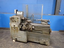 12" x 26" Graziano Tortona #SAG-12, Lathe, w/Tail Stock & Compound Rest, 6" 3-Jaw Chuck, 1.5" Bore