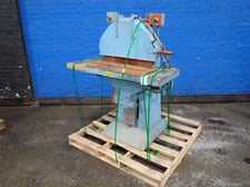 The Kindt-Collins Company/Master, Disc Grinder, 24" diameter capacity, 43" x 31" x 3" Table