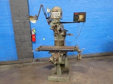Bridgeport, Vertical Mill, w/DRO & Lamp, 9" x 42" Table, 220/440 V