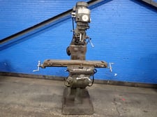 Rice Machinery Inc., Vertical Mill, 9" x 42" Table, 3 HP, 1720 RPM, 220/440 V
