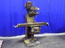 Index Machine & Tool Co. #55, Vertical Mill, 9" x 46" Table, 1 HP, 1710 RPM, 220 V
