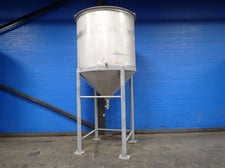 1379 gallon Star Tank and Filter #30433, Stainless Steel Tank, w/Lid & (4) Support Legs