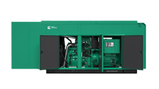 1000 KW Cummins #C1000D6ED, diesel generator set, 277/480 Volts, 3-phase, S17-G1 engine, Tier 2, sound
