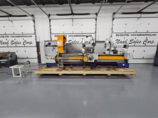 42" x 120" Summit #42X120, Engine Lathe, 27.5" swing over cross slide, 20" 4-jaw chuck, 5-5/8" spindle bore