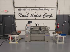 14" x 40" Sharp #1440V, Variable Speed Engine Lathe, 8-1/2" bed width, 8-5/8" swing over cross slide, 20"