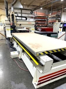 Thermwood #C53, 3-Axis CNC Router, 60" x 144" table, 60" X, 144" Y, 6" Z, 3/4" router bit shank, 10 HP