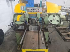 10" x 10" Cosen #AH-60C, horizontal Bandsaw, 2 Hp, 163" blade, 1997