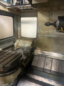 Mazak #FH680, horizontal machining center, 42" X, 31.5" Y, 32.4" Z, 40 HP, 10000 RPM, Cat-50, 80 tool, 1996