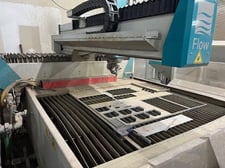 Flow #Mach-200-1313-Pivot, 5-Axis CNC waterjet, open gantry, 3-sided access for loading, 2019
