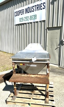 Salt hopper small bag dum station, Stainless Steel contact parts