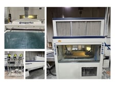 Superfici, finishing line, 60" x 118" belt, 480 V., 3-phase, 2019