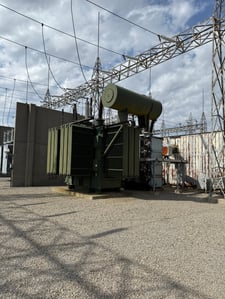 50 MVA 120000 Delta Primary, 13800Y Secondary, Station