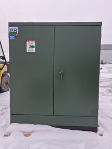 2500 KVA 24940 Delta Primary, 600Y Secondary, Daelim, Station