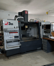 Haas #VF-3SS, Vertical Machining Center, 3-Axis, 40" X, 20" Y, 25" Z, 18" x 48" Table, 30 HP, 12000 RPM
