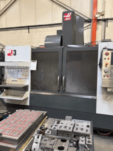 Haas #VF-3, Vertical Machining Center, 3-Axis, 40" X, 20" Y, 25" Z, 18" x 48" Table, 20 HP, 15000 RPM, CAT40