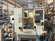 Chevalier #QP1620-L, Vertical Machining Center, 3-Axis, 20.5" X, 15.7" Y, 15" Z, 12.6" x 27.6" Table, 10000