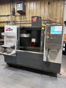 Haas #VF-2YT, Vertical Machining Center, 3-Axis, 30" X, 20" Y, 20" Z, 18" x 36" Table, 30 HP, 8100 RPM, CT 40
