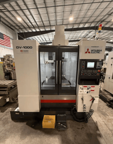 Mitsubishi #DV-1000, Vertical Machining Center, 3-Axis, 40.2" X, 22" Y, 23.6" Z, 39.4" x 22" Table, 15 HP