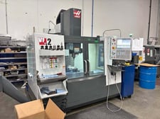 Haas #VF-2, Vertical Machining Center, 30" X, 16" Y, 20" Z, 14" x 36" Table, 30 HP, 8100 RPM, 20 automatic