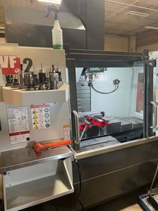 Haas #VF-2, Vertical Machining Center, 30" X, 16" Y, 20" Z, 14" x 36" Table, 30 HP, 8100 RPM, CAT40 Taper, 20