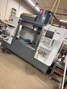 Haas #VF-4, Vertical Machining Center, 50" X, 20" Y, 25" Z, 18" x 52" Table, 30 HP, 8100 RPM, CT 40 Taper, 30