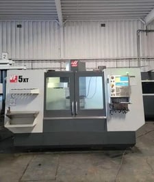 Haas #VF-5XT, Vertical Machining Center, 3-Axis, 60" X, 26" Y, 25" Z, 62" x 23" Table, 20 HP, 7500 RPM, CT 40