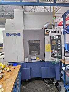Mori Seiki #GV-503-5AX, Vertical Machining Center, 5-Axis, 24" X, 20.1" Y, 18.1" Z, 29.5" x 21.7" Table, 15