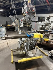 Acer #E-Mill-5VK, Vertical Mill, 10" width x 54" L Table, 5 HP, 3750 RPM, 40 Taper, 2017