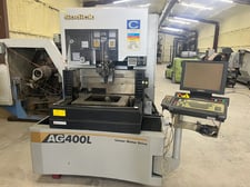 Sodick #AG400L, Wire Electrical Discharge Machine, 15.75" X, 11.02" Y, 9.87" Z, 0.003"-0.012" Wire diameter