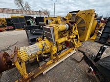 Caterpillar #3406, industrial diesel engine power unit w/ radiator, Allison 750 HT transmission