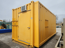 Eaton #VACCLAD-W, 1200 amp enclosed switchgear, 15 KV, Outdoor E-House, 3 breakers, 2004