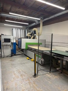 Biesse #Rover-K-FT-1224, CNC Router, 4' x8' table, 12.6" stroke, BH660 Control, 2023