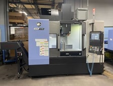 DNS #DNM-5700, vertical machining center, 41" X, 22" Y, 20" Z, 25 HP, 30 automatic tool changer, 22" x 51"