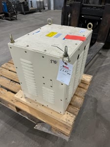 7.5 KVA, 460/480 Primary, 200/220 Secondary Leejeon #ULTK-7.5K-F5701, Isolating transformer, 3 PH, class H