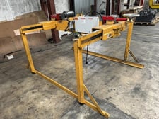 10000 lb. Caldwell #60MS-5-72, Sheet Lifter, 72" width sheet, 96" arm (2 available)