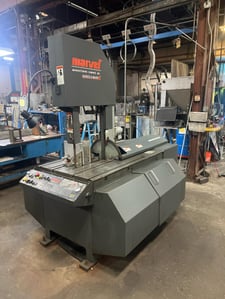 18" x 22" Marvel #8-Mark-III, Vertical Bandsaw, 15' 4" x 1.25" blade, 5 HP, 2015