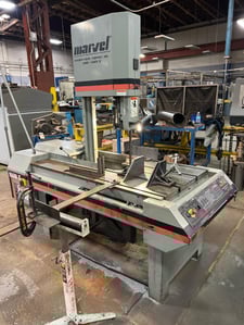 18" x 22" Marvel #8-Mark-II, Vertical Bandsaw, 14' 6" x 1" blade, 2 HP, 2014